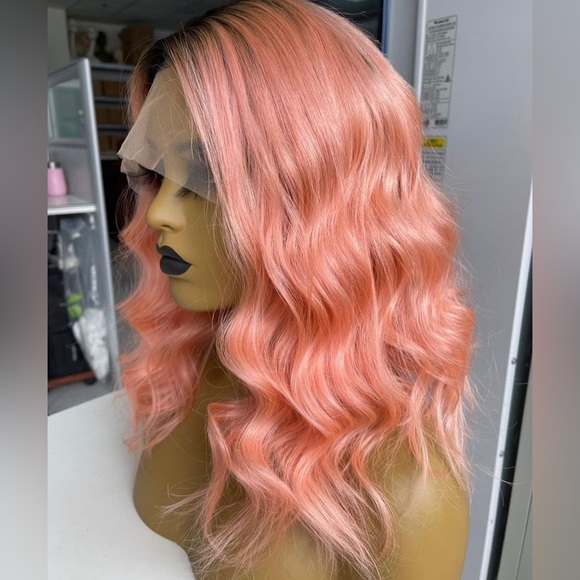 Mia Bella Wigs Other - 🌺🤍SALE🌺🤍 Pink Human Hair 16” Wig